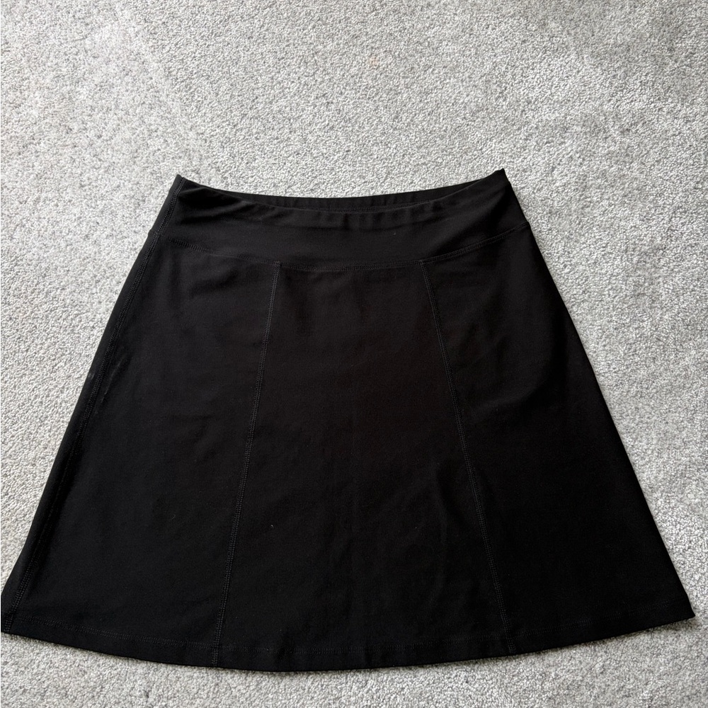 Lucy Black A-Line Women's Skirt